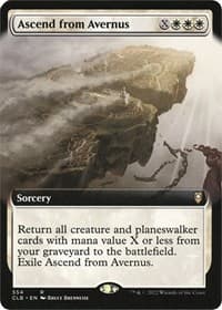Ascend from Avernus (Extended Art) from Commander Legends: Battle for Baldur's Gate