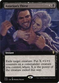 Astarion's Thirst (Extended Art) from Commander Legends: Battle for Baldur's Gate