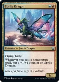Sprite Dragon from Commander Legends: Battle for Baldur's Gate