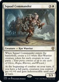 Squad Commander from Commander Legends: Battle for Baldur's Gate