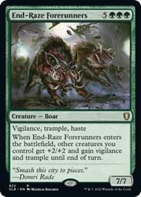 End-Raze Forerunners from Commander Legends: Battle for Baldur's Gate