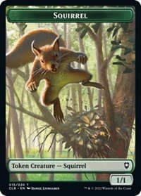 Squirrel Token from Commander Legends: Battle for Baldur's Gate