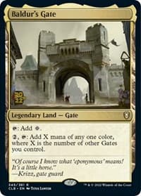 Baldur's Gate from Prerelease Cards