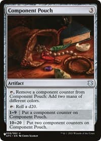 Component Pouch from The List Reprints