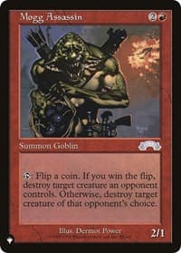 Mogg Assassin from The List Reprints