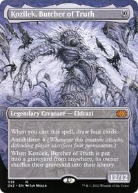 Kozilek, Butcher of Truth (Borderless) from Double Masters 2022