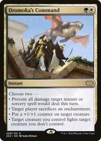 Dromoka's Command from Double Masters 2022