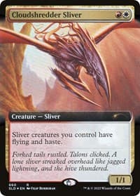 Cloudshredder Sliver (Extended Art) from Secret Lair Drop Series