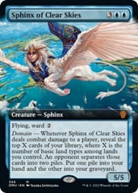 Sphinx of Clear Skies (Extended Art) from Dominaria United