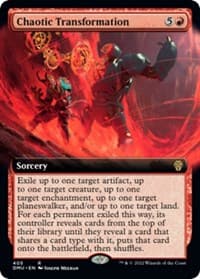 Chaotic Transformation (Extended Art) from Dominaria United