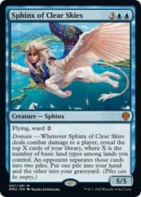 Sphinx of Clear Skies from Dominaria United