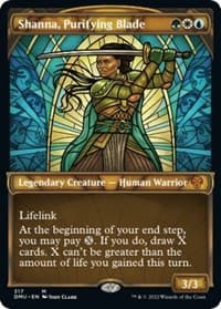 Shanna, Purifying Blade (Showcase) from Dominaria United