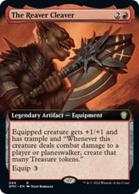 The Reaver Cleaver (Extended Art) from Commander: Dominaria United