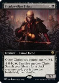 Shadow-Rite Priest (Extended Art) from Dominaria United