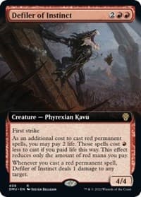 Defiler of Instinct (Extended Art) from Dominaria United