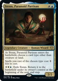 Stenn, Paranoid Partisan from Prerelease Cards