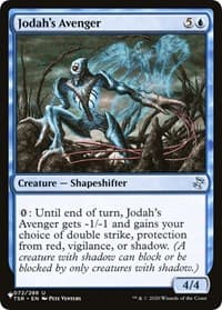 Jodah's Avenger from The List Reprints