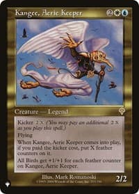Kangee, Aerie Keeper from The List Reprints