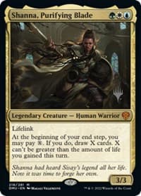 Shanna, Purifying Blade from Promo Pack: Dominaria United