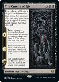 The Cruelty of Gix from Promo Pack: Dominaria United