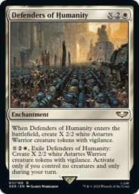 Defenders of Humanity (Surge Foil) from Universes Beyond: Warhammer 40,000