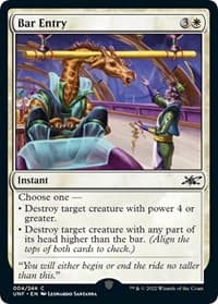 Bar Entry from Unfinity