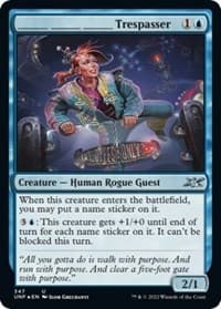 _______ _______ _______ Trespasser (Galaxy Foil) from Unfinity