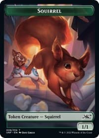 Squirrel Token from Unfinity
