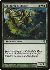 Leatherback Baloth from Worldwake