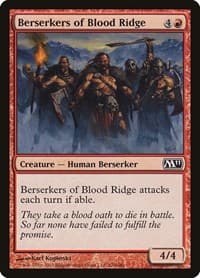 Berserkers of Blood Ridge from Magic 2011 (M11)
