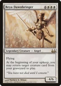 Reya Dawnbringer from Duel Decks: Divine vs. Demonic