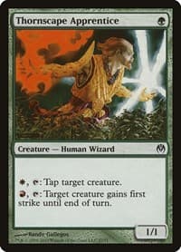 Thornscape Apprentice from Duel Decks: Phyrexia vs. the Coalition