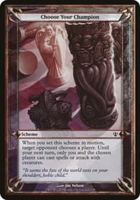 Choose Your Champion (Archenemy) from Oversize Cards