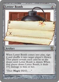 Letter Bomb from Unhinged