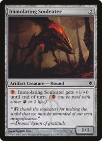Immolating Souleater from New Phyrexia