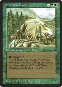 Wolverine Pack from Legends