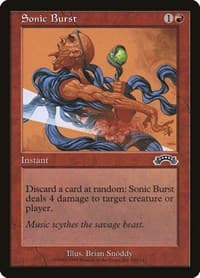 Sonic Burst from Exodus