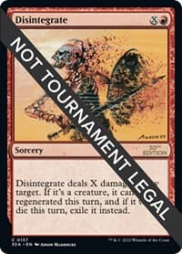 Disintegrate from 30th Anniversary Edition