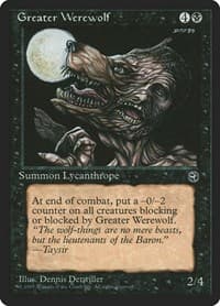 Greater Werewolf from Homelands