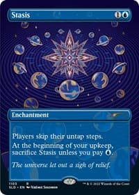 Stasis (Borderless) from Secret Lair Drop Series