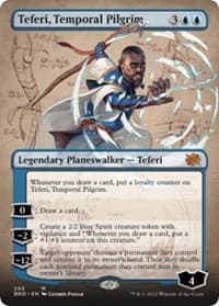 Teferi, Temporal Pilgrim (Borderless) from The Brothers' War