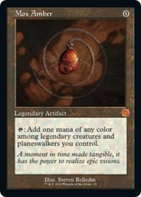 Mox Amber from The Brothers' War: Retro Frame Artifacts