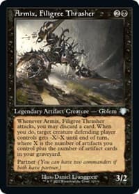 Armix, Filigree Thrasher (Retro Frame) from Commander: The Brothers' War