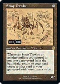 Scrap Trawler (Schematic) (Serial Numbered) from The Brothers' War: Retro Frame Artifacts