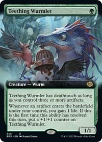 Teething Wurmlet (Extended Art) from The Brothers' War