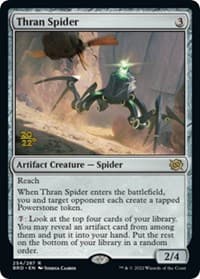 Thran Spider from Prerelease Cards