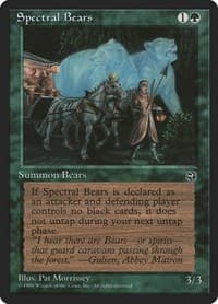 Spectral Bears from Homelands
