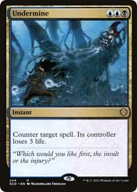 Undermine from Starter Commander Decks