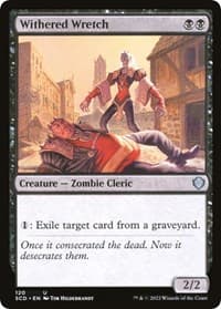Withered Wretch from Starter Commander Decks