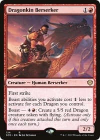 Dragonkin Berserker from Starter Commander Decks